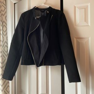 Black Gap moto style jacket